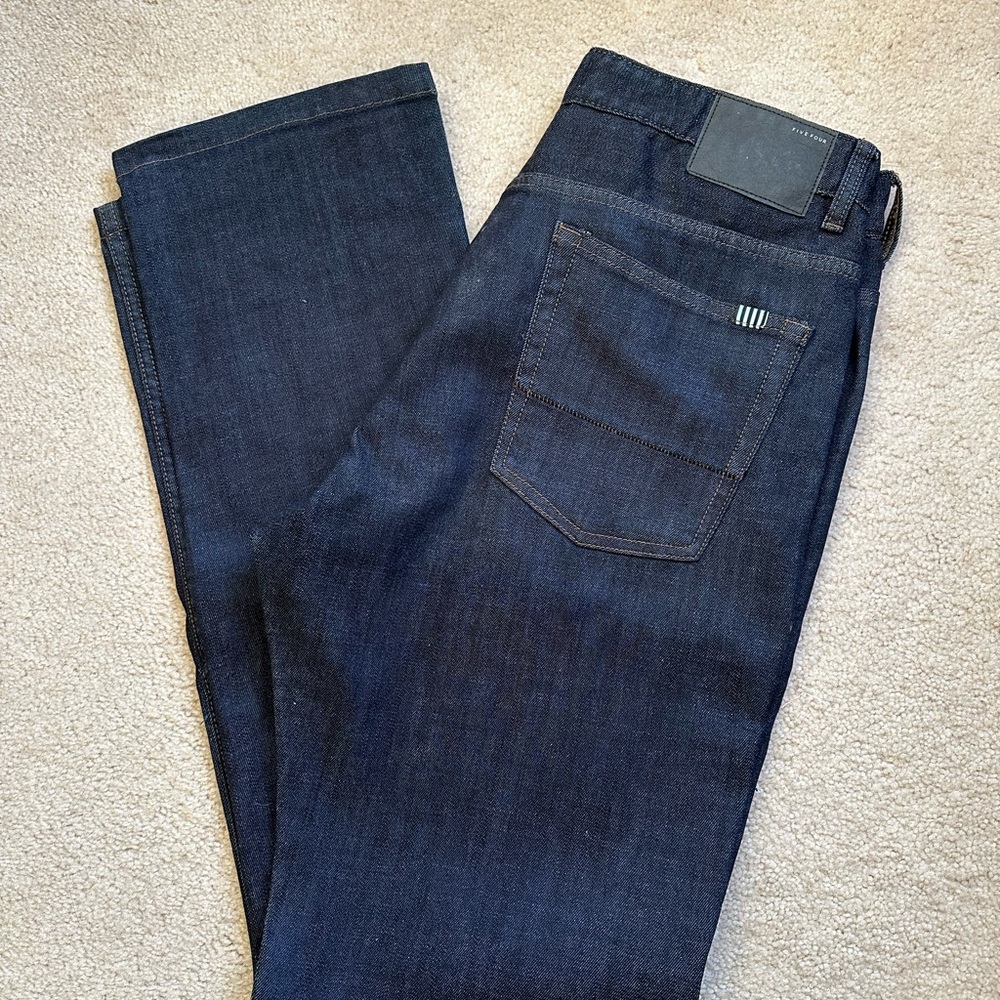 Five Four Blue Straight Jeans Classic Denim